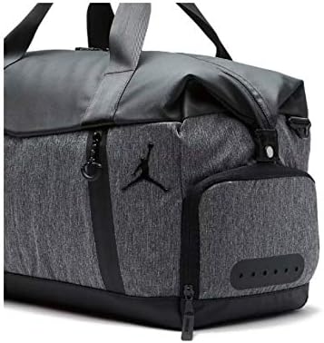 Jordan Airborne Weekender Duffle Bag Carbon Heather/Black