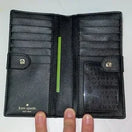 Wechseln Kate Spade Black Glitter Stripe card/wallet holder 3 Bild