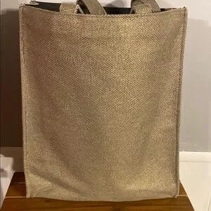 Daisy Gold Tote Bag