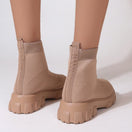 Switch Mesh Round Toe Platform Boots 3 image