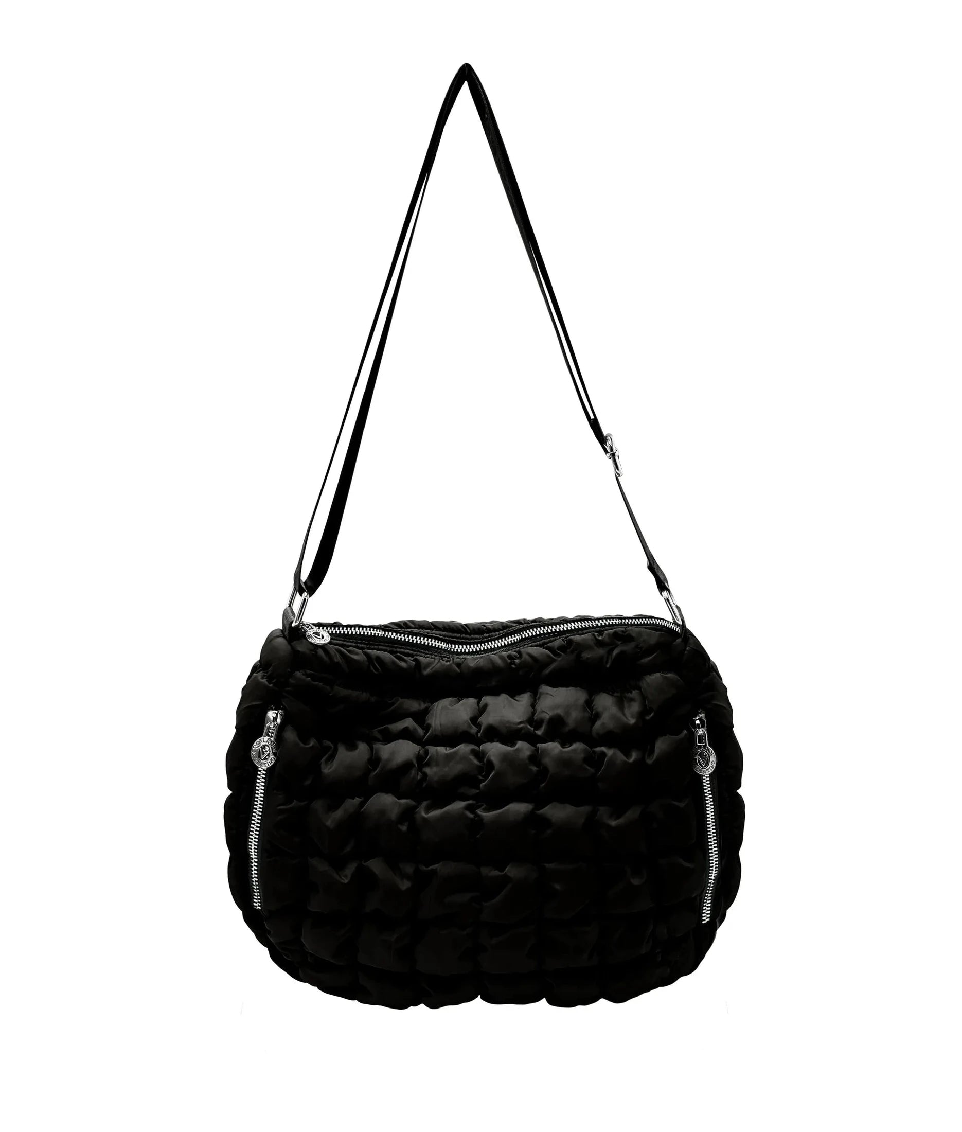 Quilted Puffer Crossbody Bag