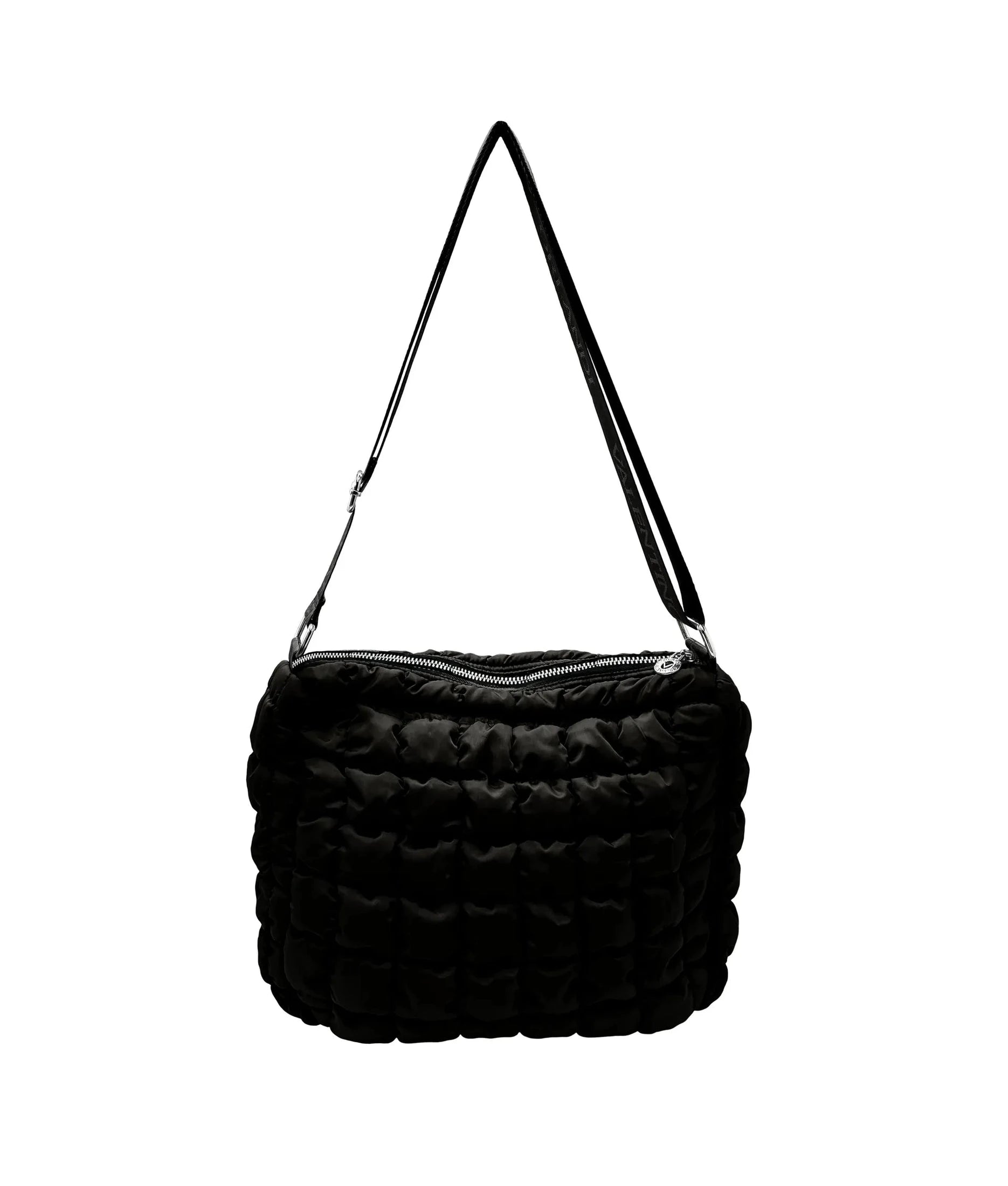 Quilted Puffer Crossbody Bag