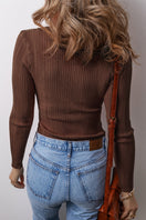 Switch Scoop Neck Long Sleeve Knit Top 3 image