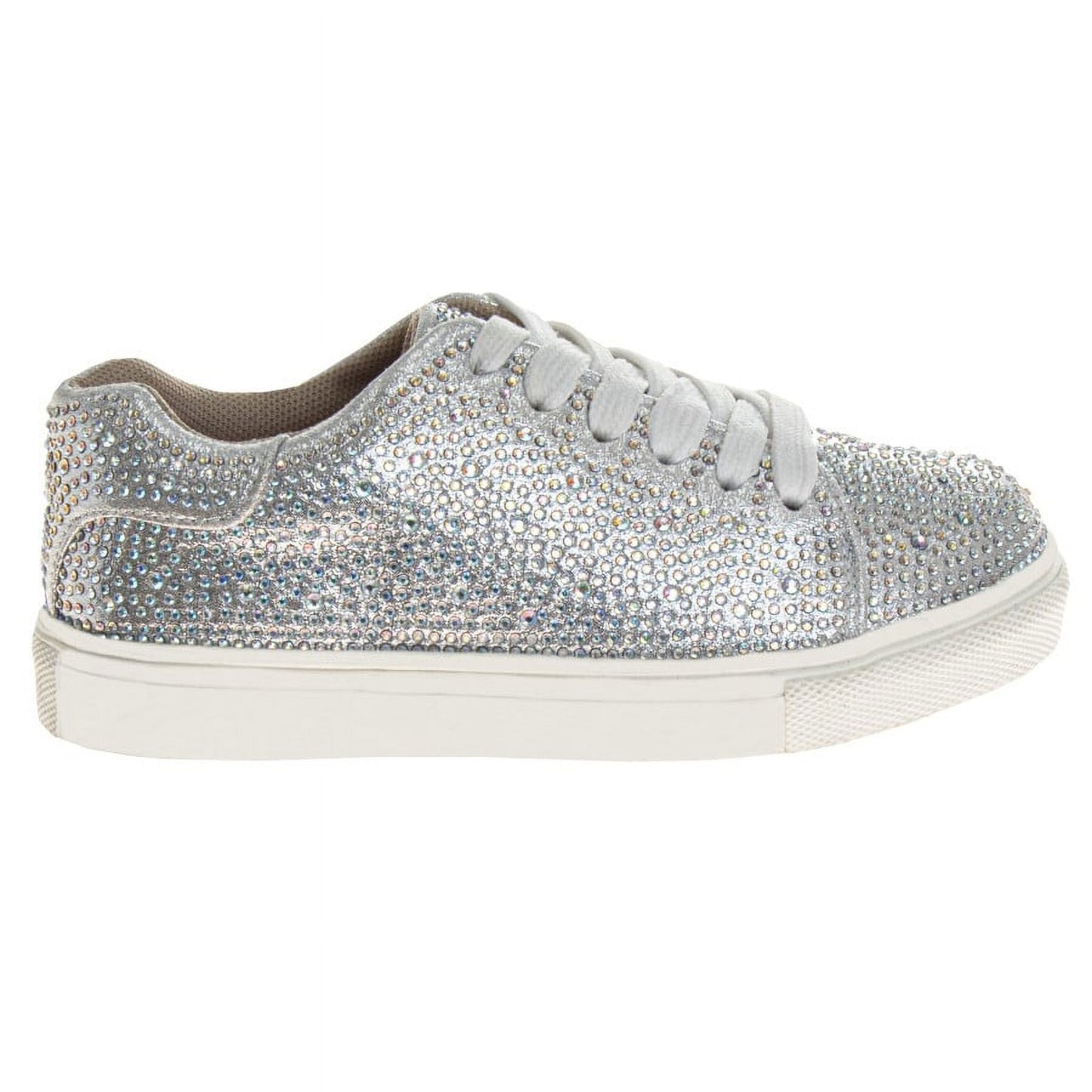 Silver Glitzy Sneakers Women's Size 7