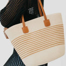 Switch Tahiti Tote Straw Beach Bag-Cream 2 image