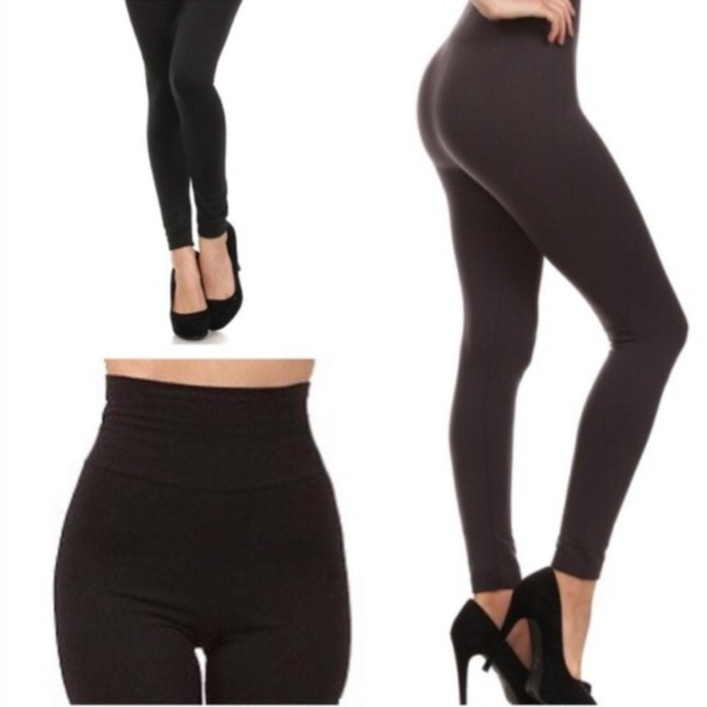 Tummy Control Black Leggings