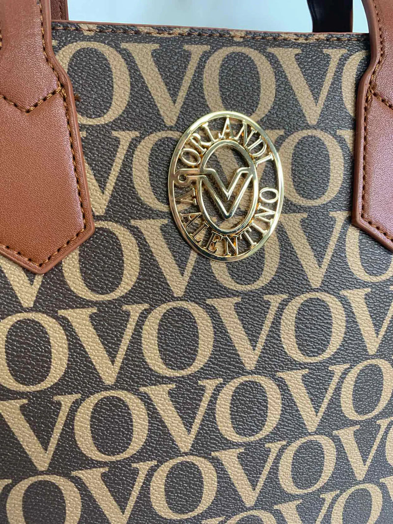 Valentino Orlandi Brown Shoulder Bag-zoom-