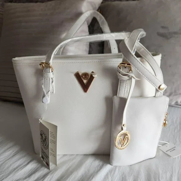 Valentino Orlandi Medium Tote Bag with Matching Wallet-zoom-