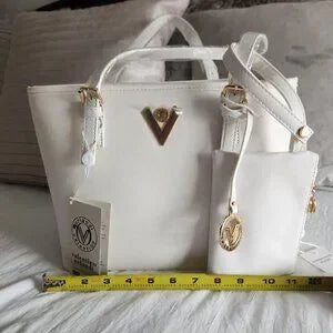 Valentino Orlandi Medium Tote Bag with Matching Wallet-zoom-