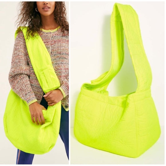 We The Free Oversized Puffer Sling Bag