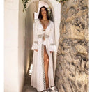 Switch White Long Sleeve Cardigan Cover Up 3 image