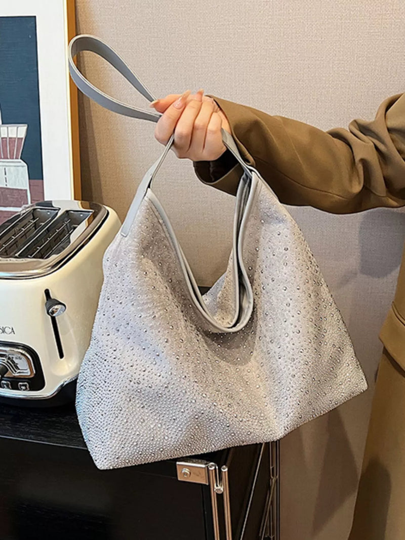 Rhinestone Tote Bag-zoom-