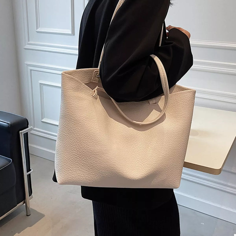 PU Leather Tote Bag-zoom-