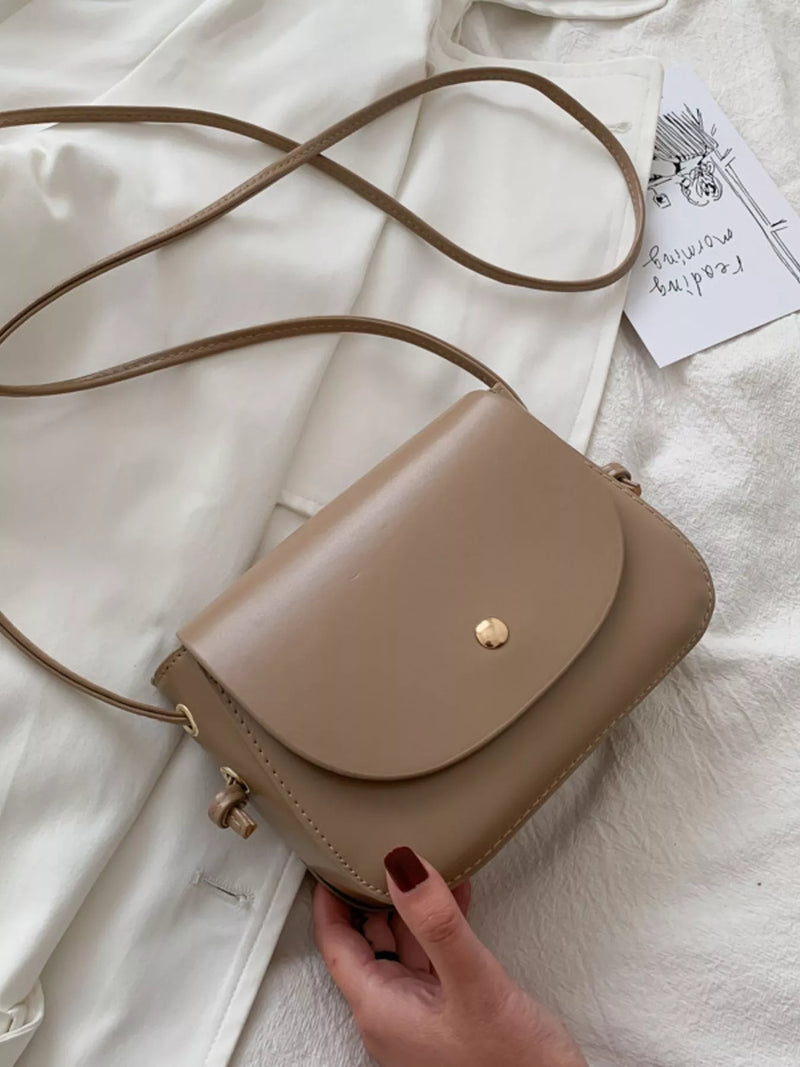 PU Leather Crossbody Bag-zoom-