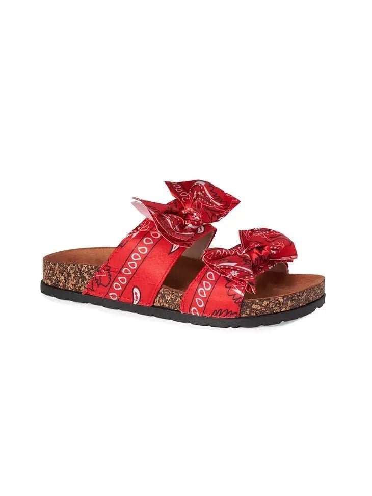 Sandalen mit Knotendetail im Americana-Stil-zoom-