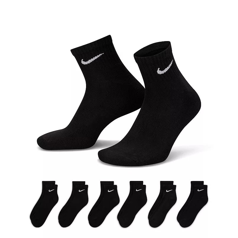 Men's Nike 6-Pack Everyday Cushion Ankle  Socks-zoom-1