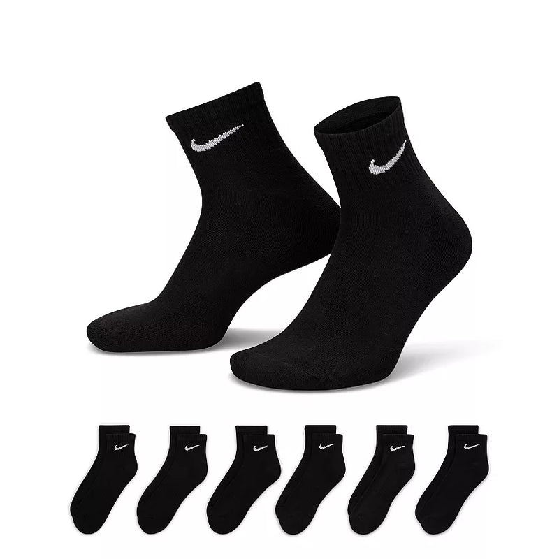 Men's Nike 6-Pack Everyday Cushion Ankle  Socks-zoom-