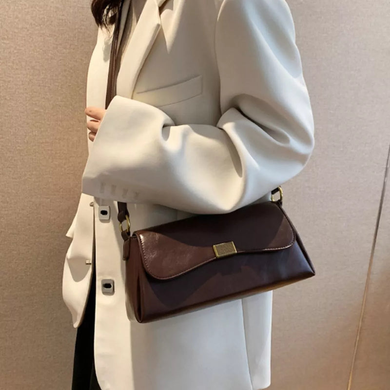 PU Leather Shoulder Bag-zoom-