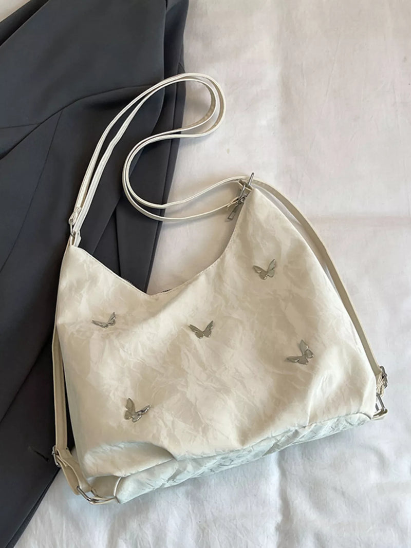 Butterfly Lightweight Shoulder Bag-zoom-
