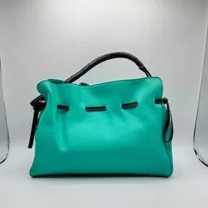 BADGLEY MISCHKA Combo Teal Green Bag  BACK IN STOCK!!  Also available in Mango Yellow!-zoom-