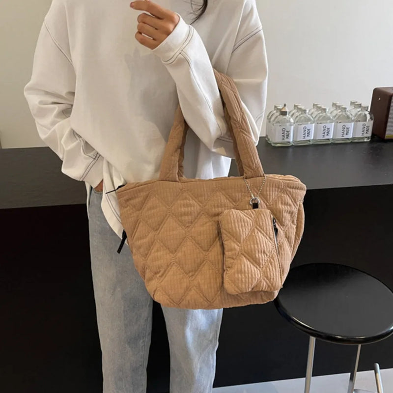 Polyester Medium Tote Bag-zoom-