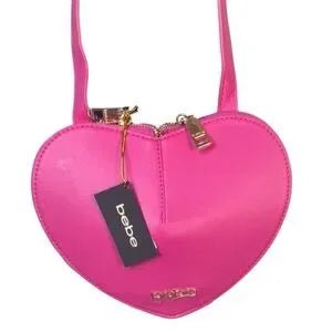 Bebe Malou Pink Heart Crossbody - Primrose Signature Boutique