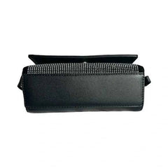 Black and Silver Rhinestone Studded Crossbody - Primrose Signature Boutique
