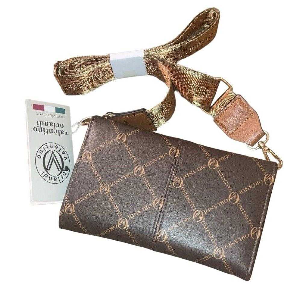 Brown Bronze Crossbody Logo Purse - Primrose Signature Boutique