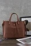 Brown PU Leather Multiway Hand Bag-zoom-