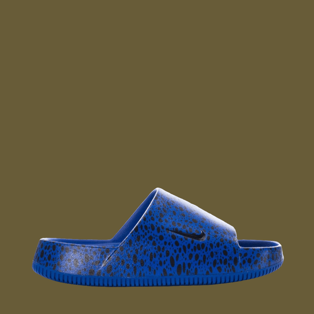 Calm Nike Men's Slide "Electric Park Olympic Safari Racer Blue" - Primrose Signature Boutique