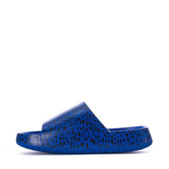 Calm Nike Men's Slide "Electric Park Olympic Safari Racer Blue" - Primrose Signature Boutique
