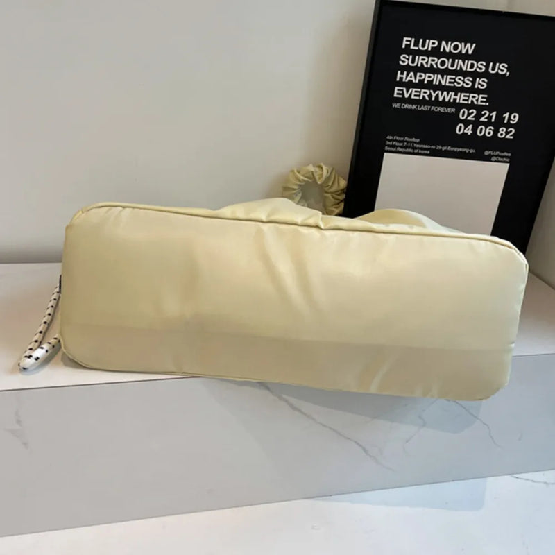 Ruched Large Tote Bag-zoom-