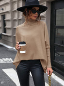 Switch Turtleneck Raglan Sleeve Sweater 3 image