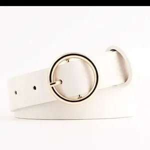 Circle Buckle Ladies Belt - Primrose Signature Boutique