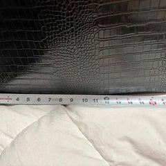 Crocodile 1989 print black tote - Primrose Signature Boutique