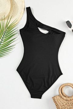Cutout One Shoulder Sleeveless One - Piece Swimwear - Primrose Signature Boutique
