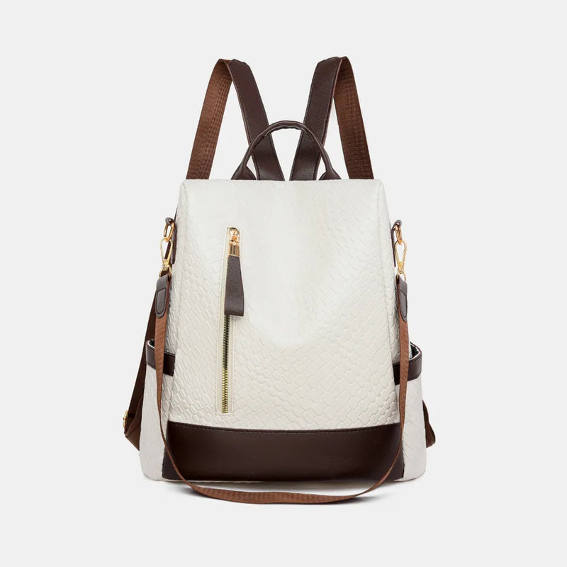 PU Leather Backpack Bag-zoom-
