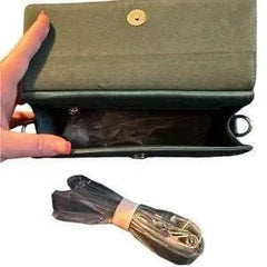 Dark Green Vegan Leather Crossbody - Primrose Signature Boutique