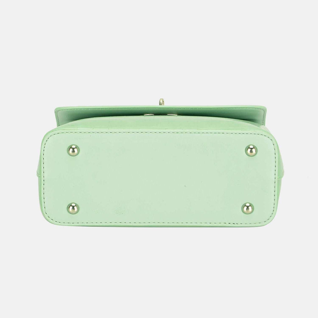 David Jones Texture PU Leather Handbag - Primrose Signature Boutique