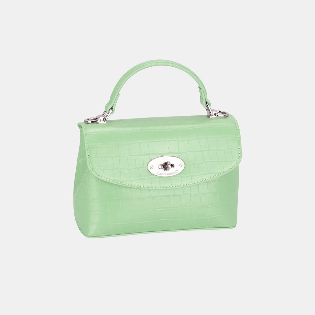 David Jones Texture PU Leather Handbag - Primrose Signature Boutique