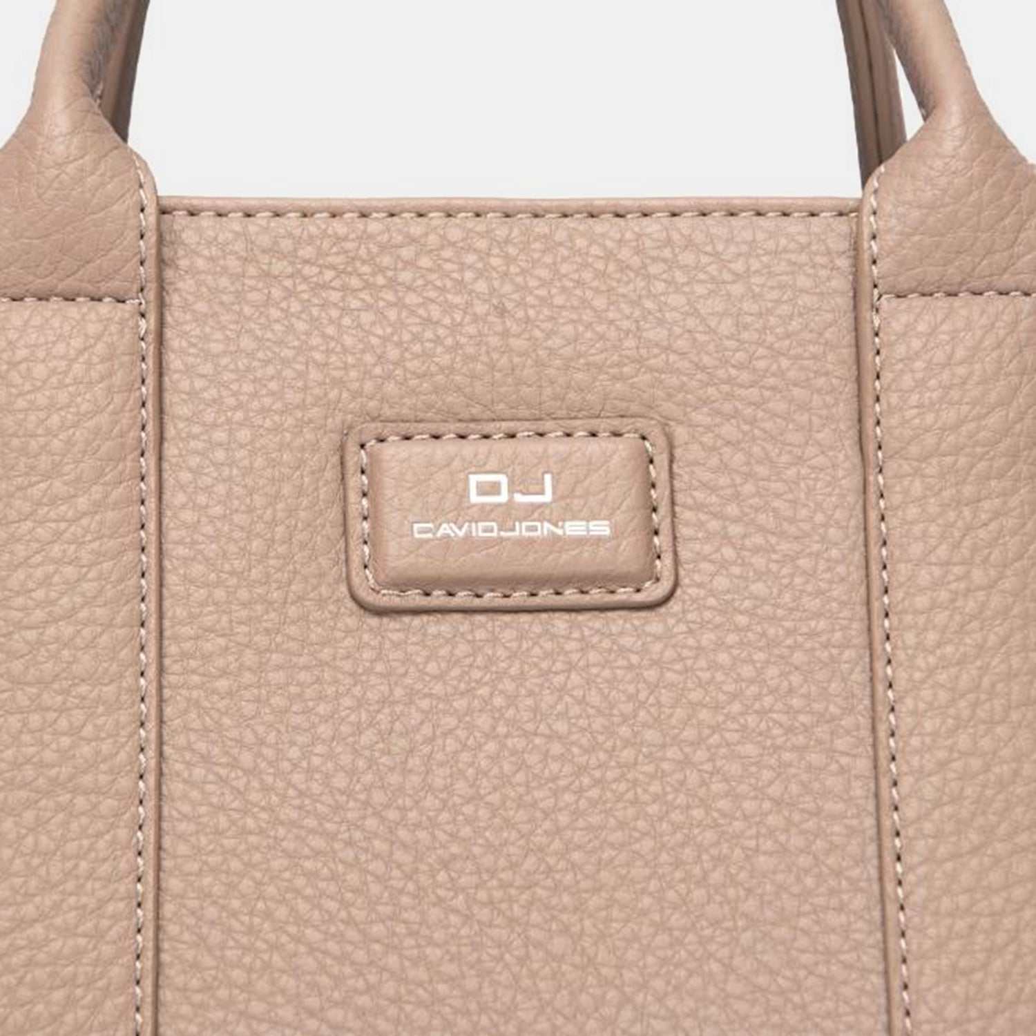 David Jones Textured PU Leather Handbag - Primrose Signature Boutique