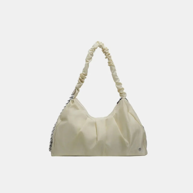 Ruched Large Tote Bag-zoom-