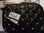 Diamond Quilted Bag w/Pearl Crossbody Handle - Primrose Signature Boutique