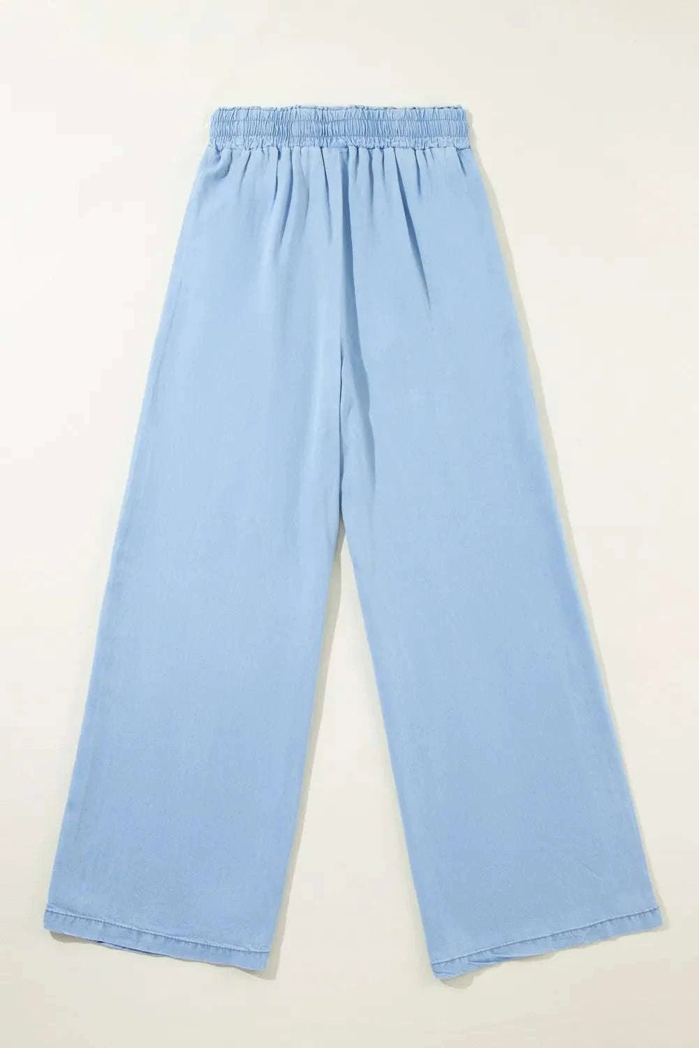 Drawstring Wide Leg Jeans - Primrose Signature Boutique