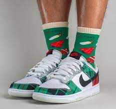 Dunk Low 'Tartan Plaid' White Black Red Grey - Primrose Signature Boutique