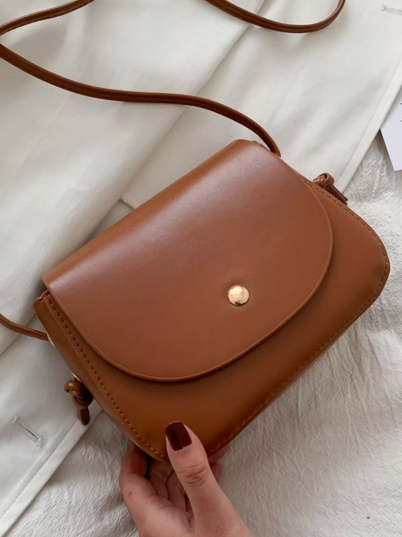 PU Leather Crossbody Bag-zoom-