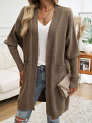 Switch Open Front Long Sleeve Cardigan 3 image