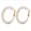 Switch Elegant Acrylic Crystal Hoops - Primrose Signature Boutique 4 image