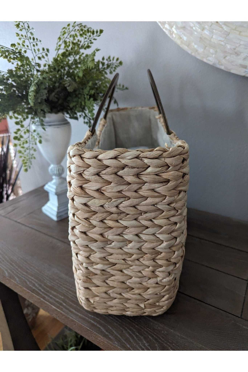 Elise Lined Woven Tote - Primrose Signature Boutique
