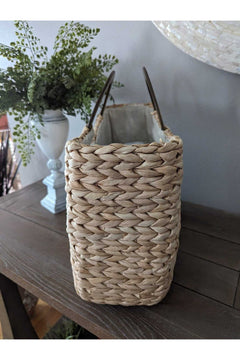 Elise Lined Woven Tote - Primrose Signature Boutique